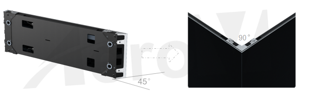 Magnetic-front-service-led-screen